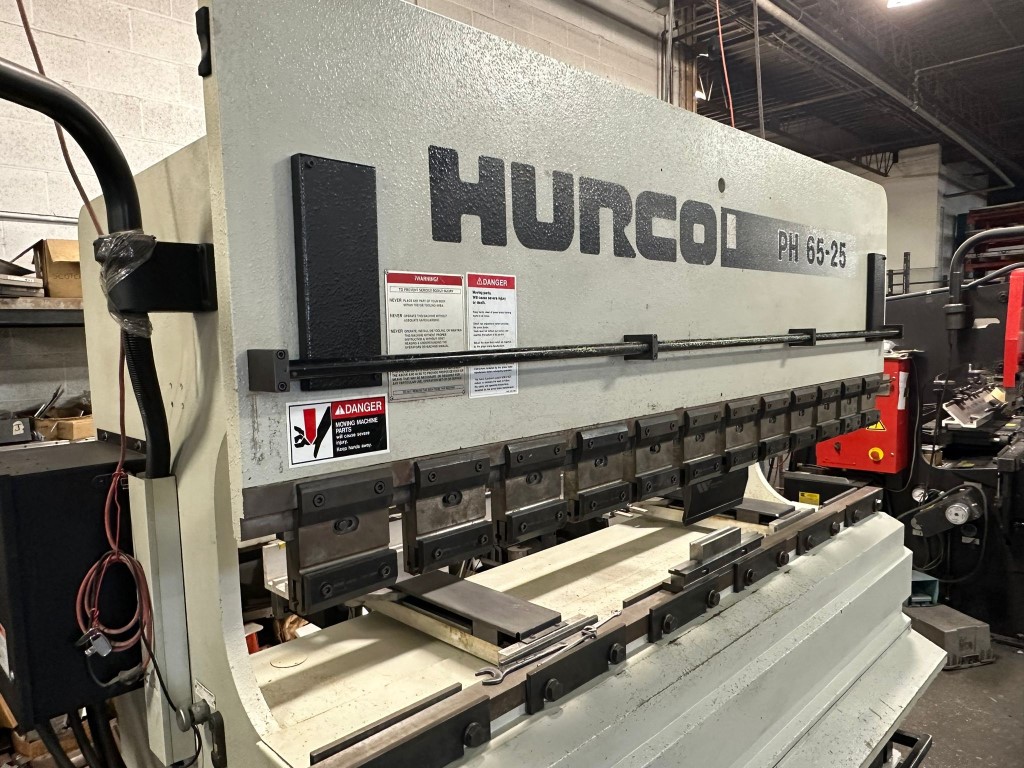 Hurco 65 Ton x 8 Foot CNC Press Brake, Machine ID:9191